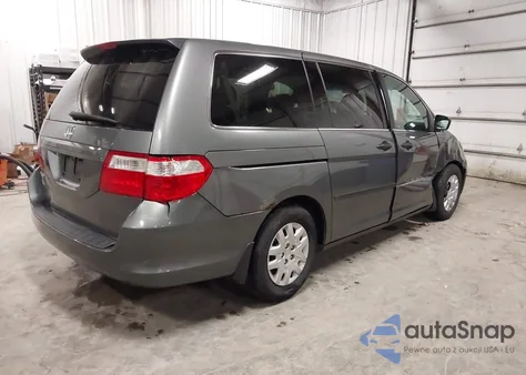 2007 Honda Odyssey Lx z USA, uszkodzony, nr VIN 5FNRL382X7B126108